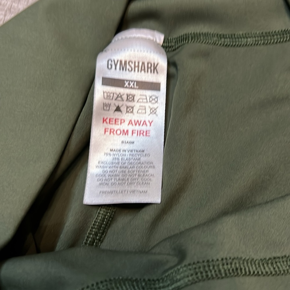 Gymshark Green Activewear Leggings - Picture 4 of 6